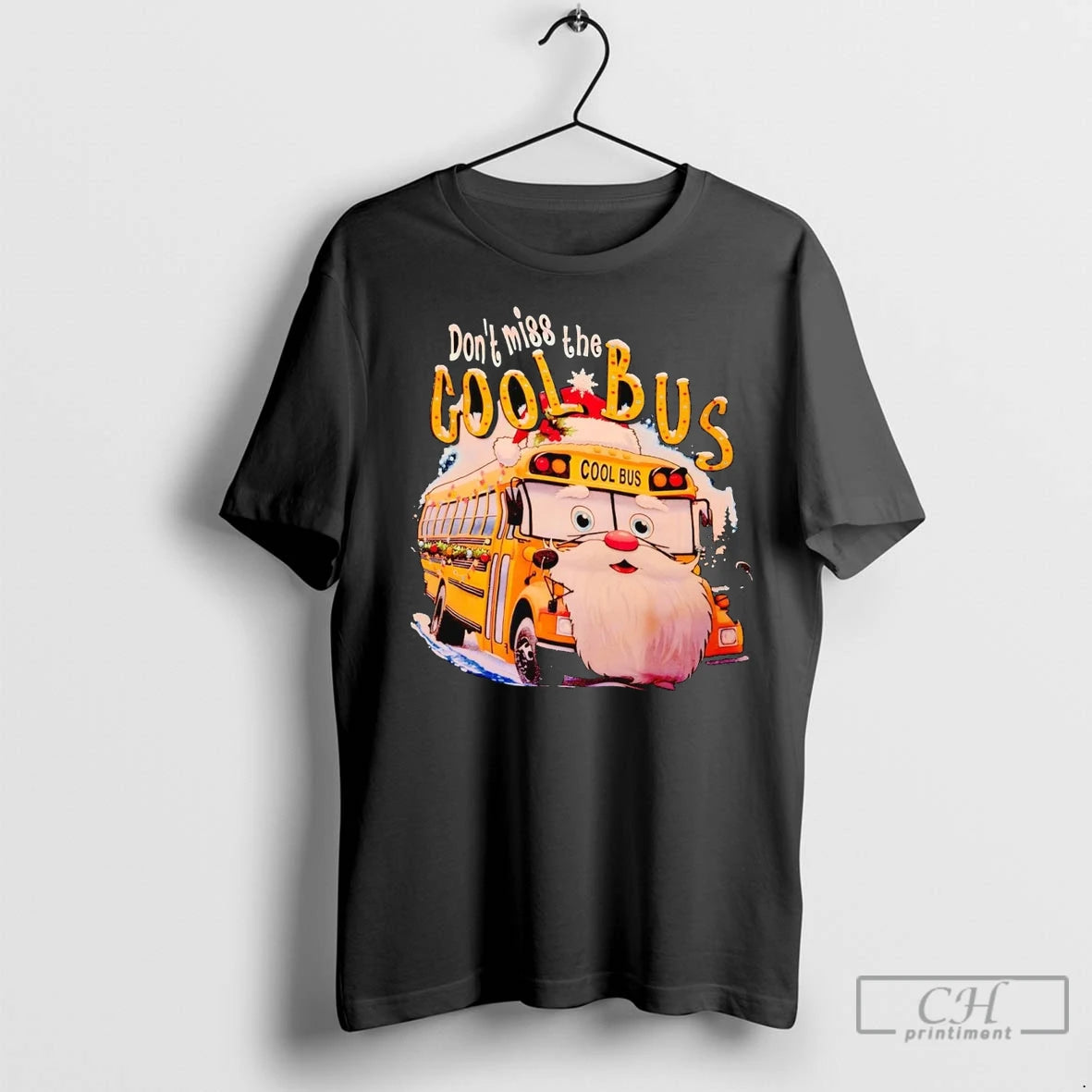 Premium Dont Miss The Cool Bus Christmas T-Shirts, Hoodie, Sweatshirt | InkNestWear.com