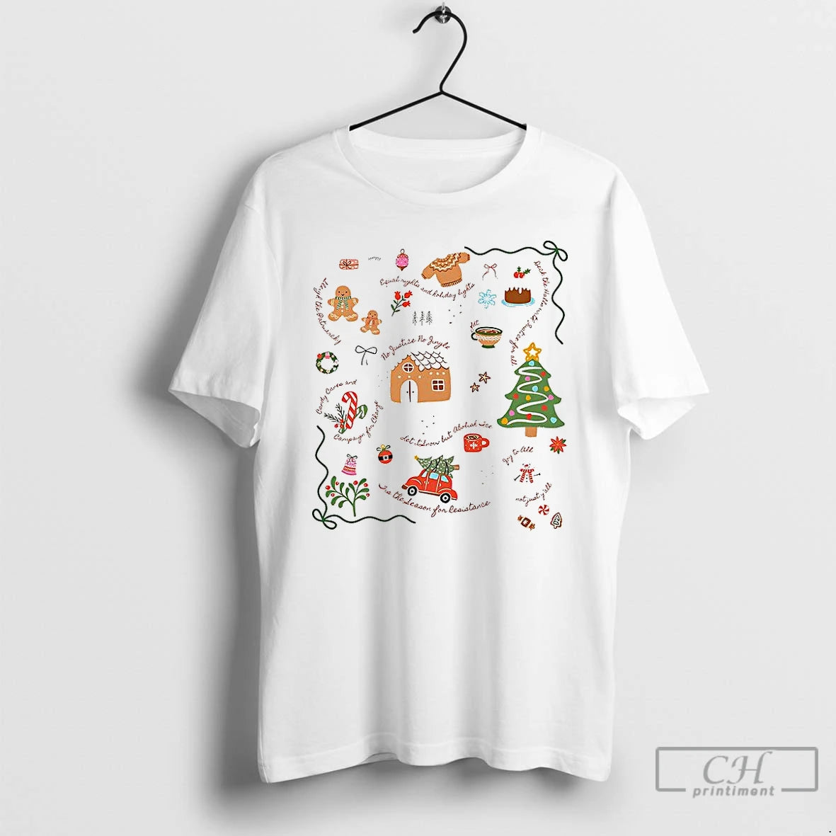 Premium Doodle Liberal Values Holiday Subtle Anti Trump Christmas Satirical T Shirts Hoodie, Sweatshirt | InkNestWear.com