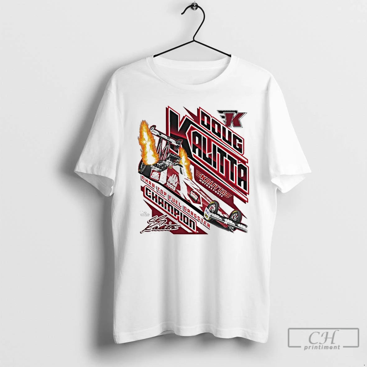 Premium Doug Kalitta Nhra Top Fuel Dragster Champion T-Shirts, Hoodie, Sweatshirt | InkNestWear.com