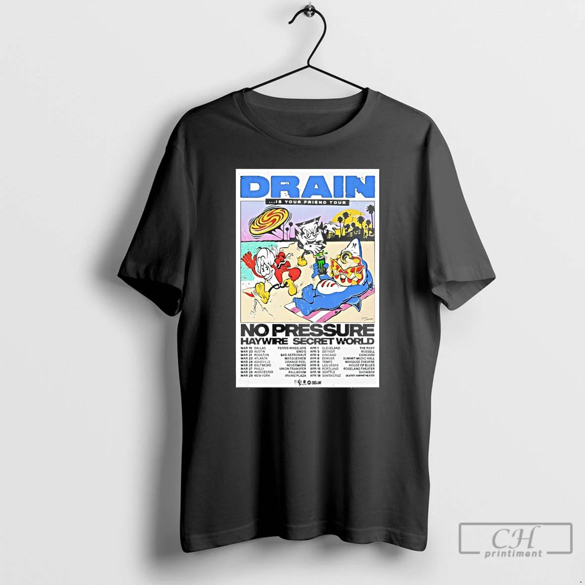 Premium Drain Is Your Friend Tour 2026 T Shirts Hoodie, Sweatshirt | InkNestWear.com