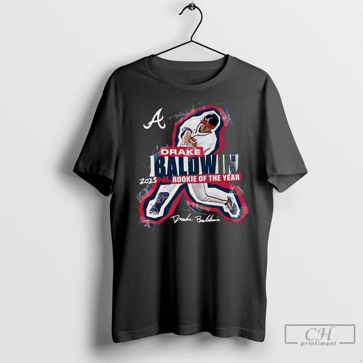 Premium Drake Baldwin Atlanta Braves 2025 National League Rookie Of The Year T-Shirts, Hoodie, Sweatshirt | InkNestWear.com