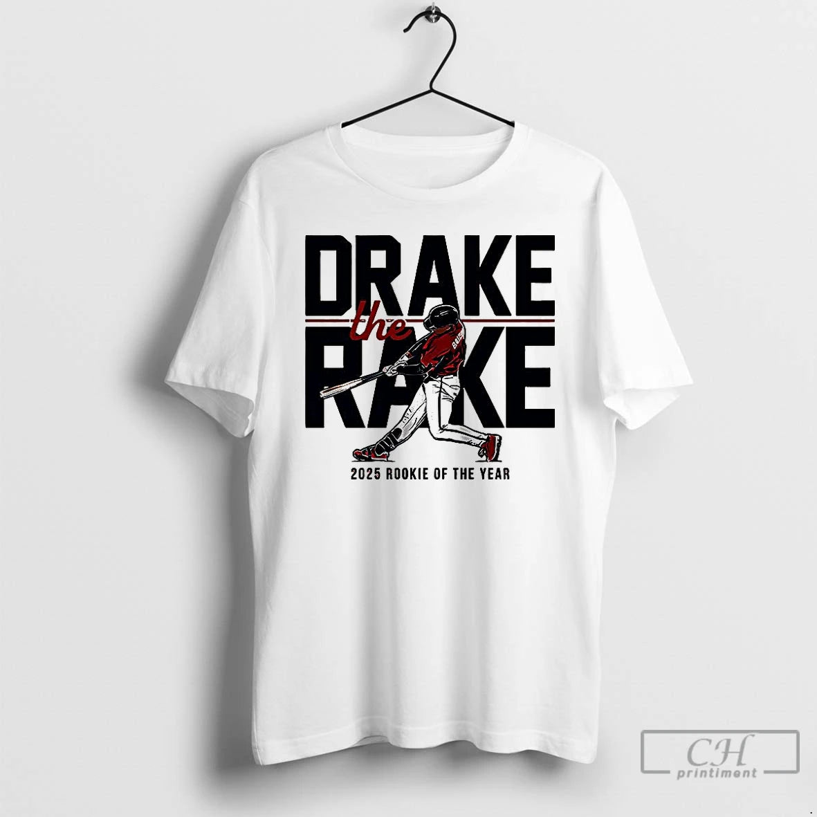 Premium Drake Baldwin Atlanta Braves Baseball The Rake 2025 Rookie Of The Year 2025 T-Shirts, Hoodie, Sweatshirt