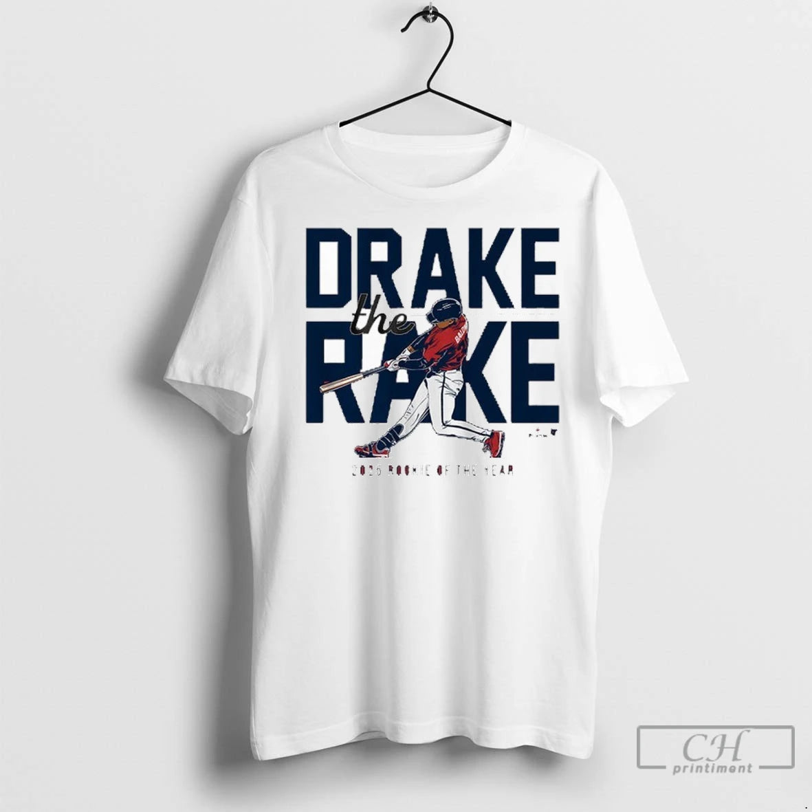 Premium Drake Baldwin The Rake 2025 Rookie Of The Year T-Shirts, Hoodie, Sweatshirt | InkNestWear.com