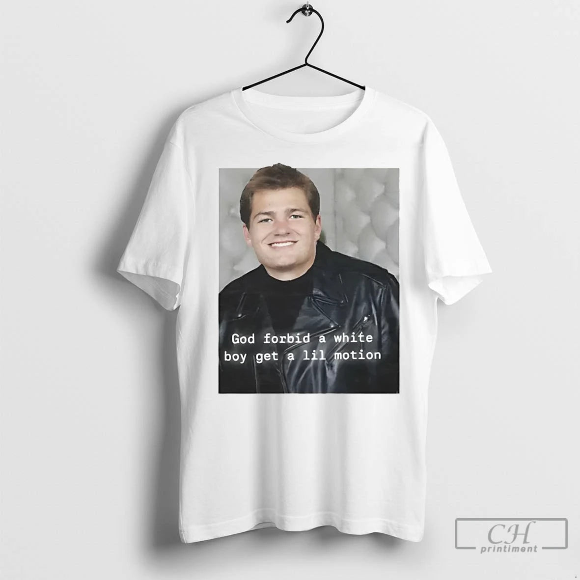 Premium Drake Maye God Forbid A White Boy Get A Lil Motion T-Shirts, Hoodie, Sweatshirt | InkNestWear.com