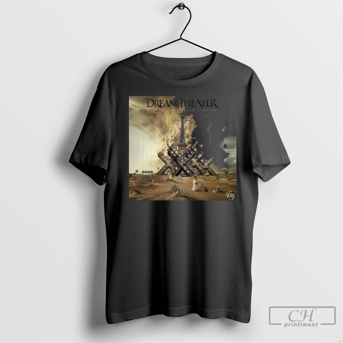 Premium Dream Theater Quarantieme Live A Paris 28th November 2026 Circle Black T-Shirts, Hoodie, Sweatshirt | InkNestWear.com