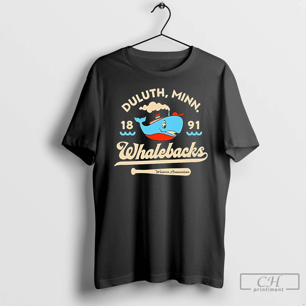 Premium Duluth Whalebacks Est 1891 Western Association T Shirts Hoodie, Sweatshirt | InkNestWear.com