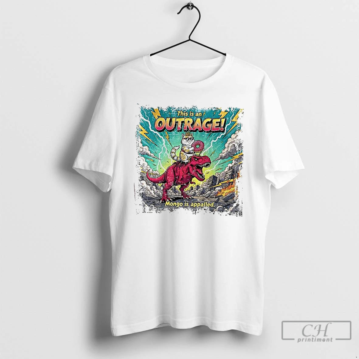 Premium Dungeon Crawler Carl Princess Donut This Is An Outrage And Mongo Is Appalled T-Shirts, Hoodie, Sweatshirt