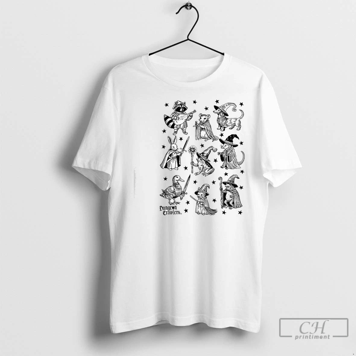Premium Dungeon Crawlers Animals In Wizard T-Shirts, Hoodie, Sweatshirt | InkNestWear.com