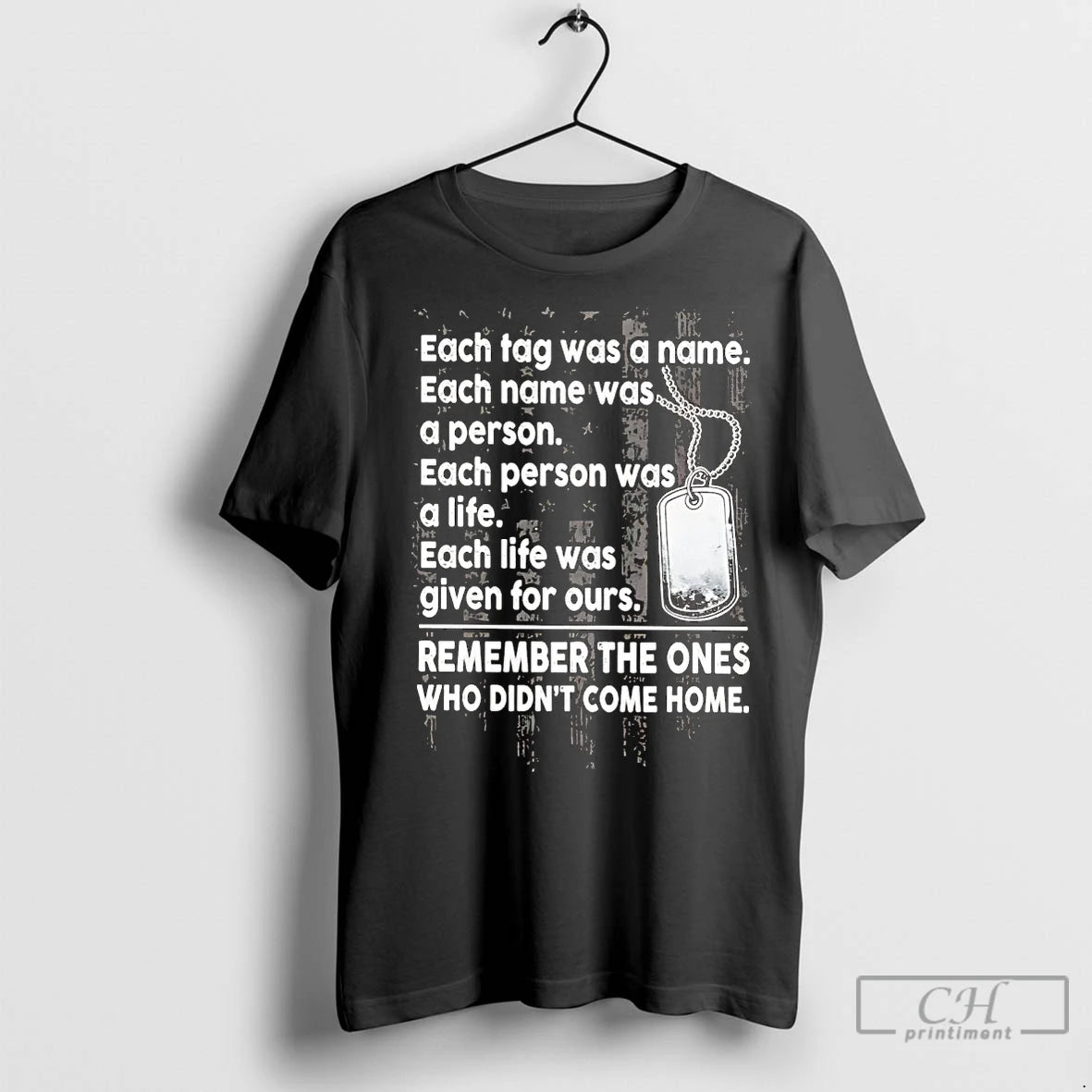 Premium Each Tag Was A Name Remember The Ones Who Didnt Come Home T-Shirts, Hoodie, Sweatshirt | InkNestWear.com