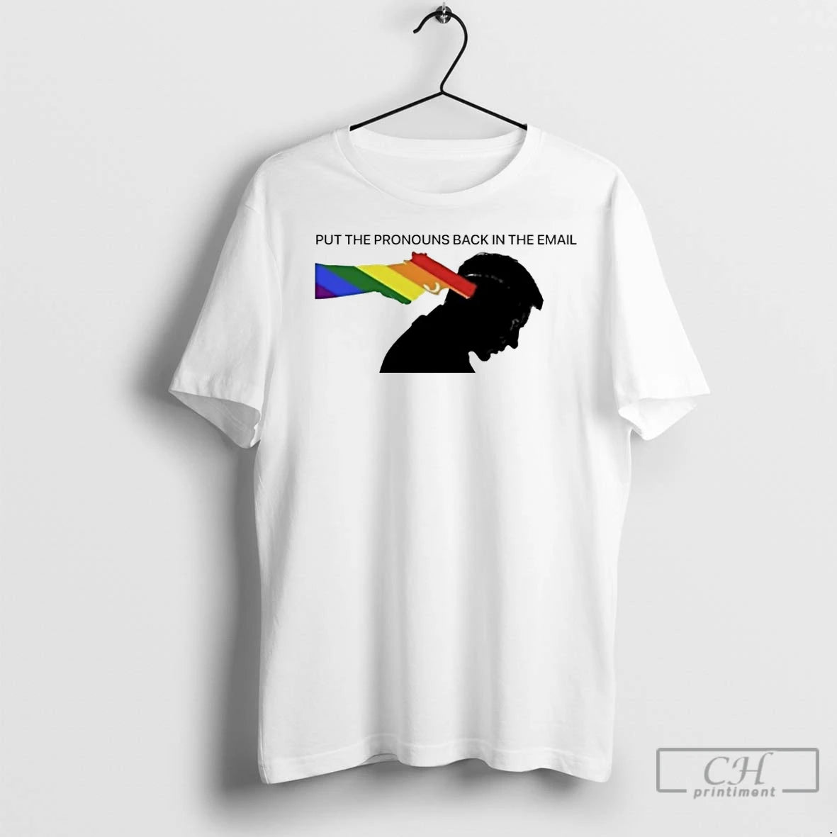 Premium Ebolaman Put The Pronouns Back In The Email Pride Gun T-Shirts, Hoodie, Sweatshirt | InkNestWear.com