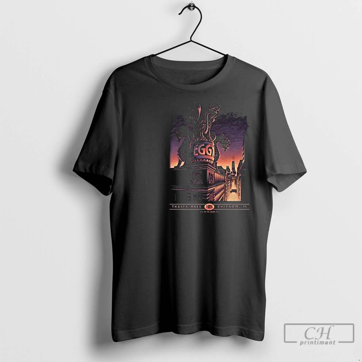 Premium Eggy November 15 2025 Thalia Hall In Chicago Il Circle Black T-Shirts, Hoodie, Sweatshirt | InkNestWear.com