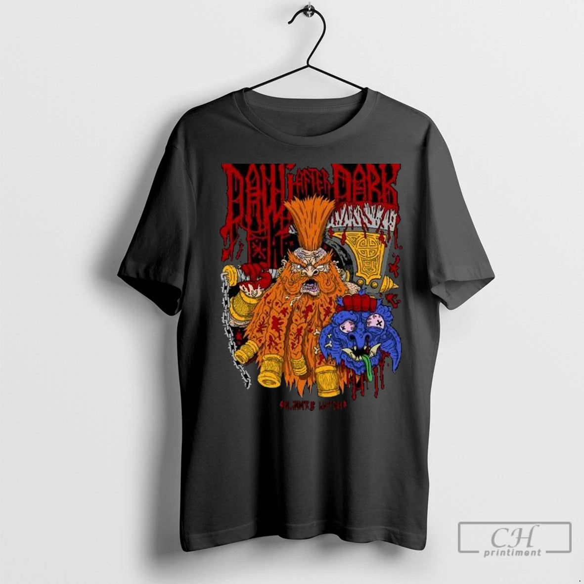 Premium Electric Dawi After Dark Circle Black T-Shirts, Hoodie, Sweatshirt | InkNestWear.com