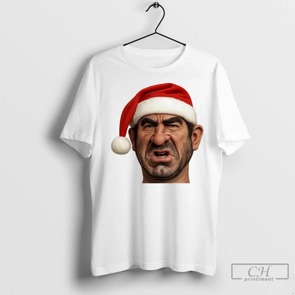 Premium Eric Cantona Spitting Christmas T-Shirts, Hoodie, Sweatshirt | InkNestWear.com