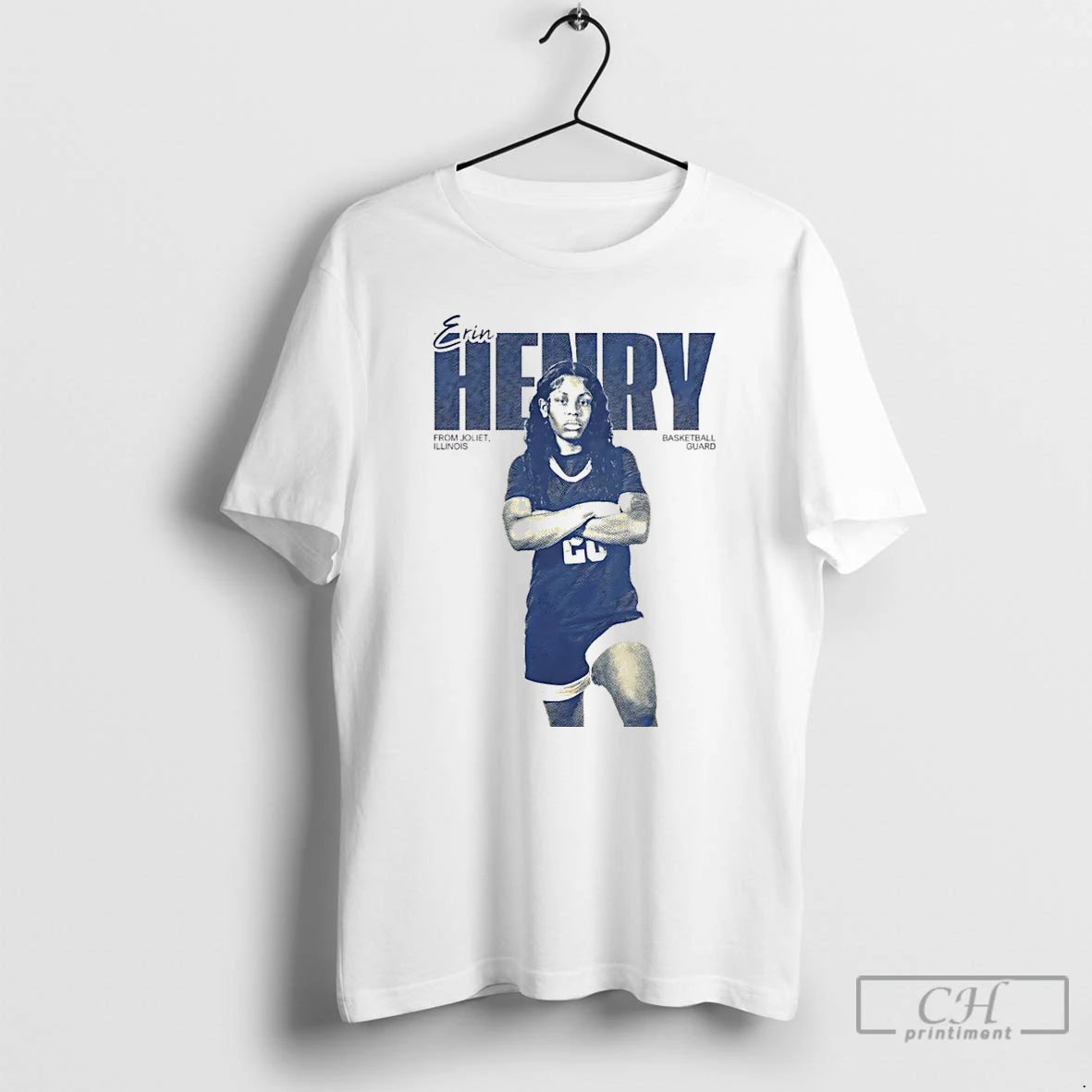 Premium Erin Henry From Joliet Illinois Basketball Guard Vintage Christmas T Shirts Hoodie, Sweatshirt | InkNestWear.com