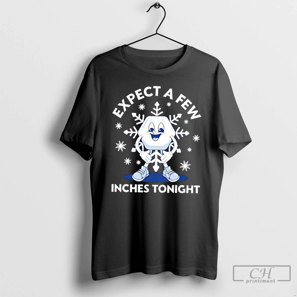 Premium Expect A Few Inches Tonight T Shirts Hoodie, Sweatshirt | InkNestWear.com