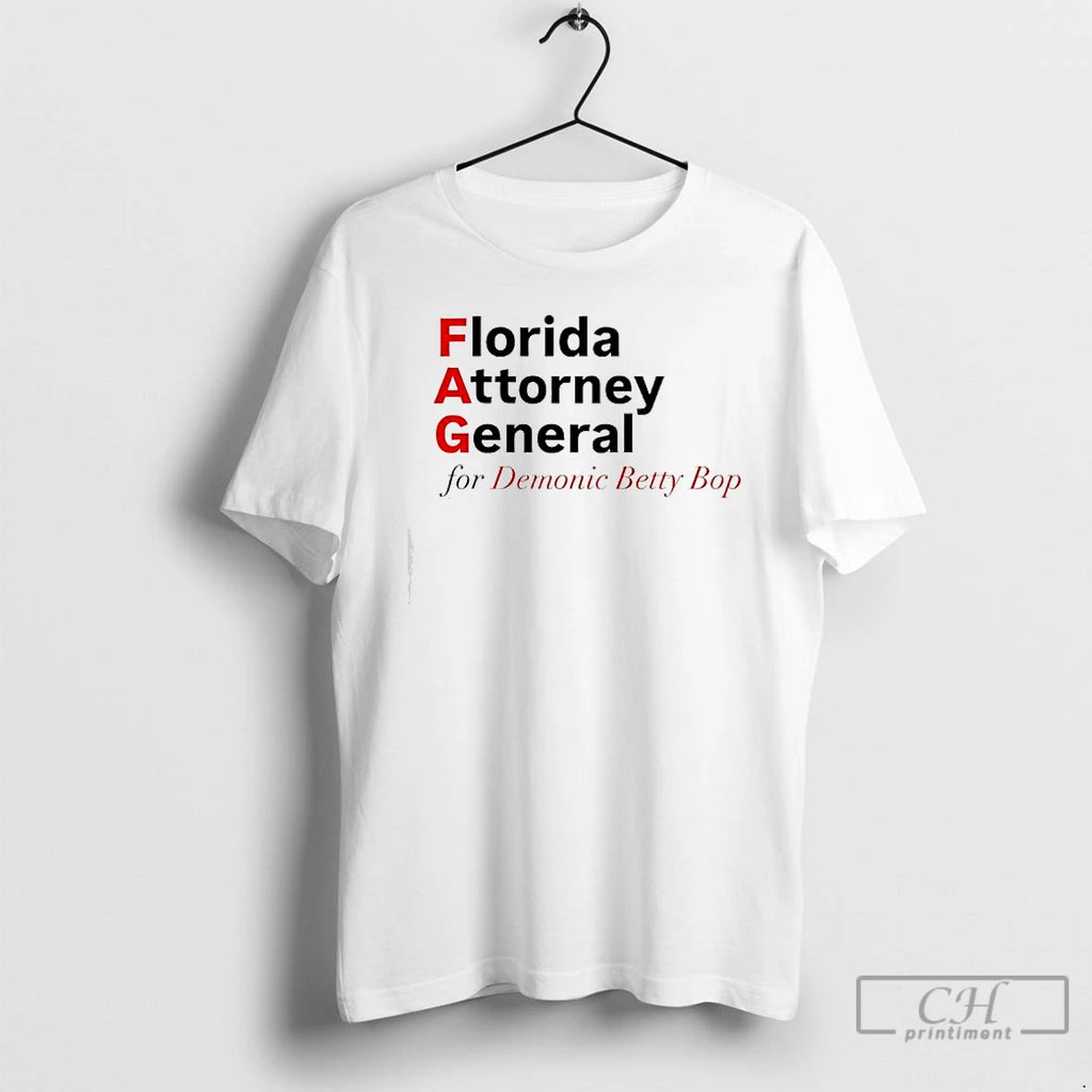 Premium Fag Florida Attorney General For Demonic Betty Bop T Shirts Hoodie, Sweatshirt | InkNestWear.com