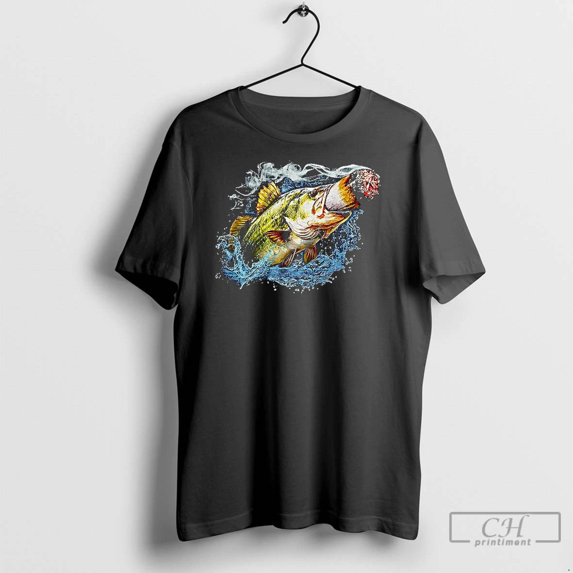 Premium Fish Smokin A Bigass Doink Funny T-Shirts, Hoodie, Sweatshirt | InkNestWear.com