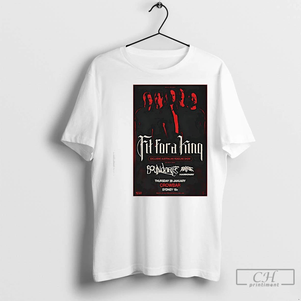 Premium Fit For A King Exclusive Sydney Headline 29 Jan 2026 Event Sydney Nsw T-Shirts, Hoodie, Sweatshirt | InkNestWear.com