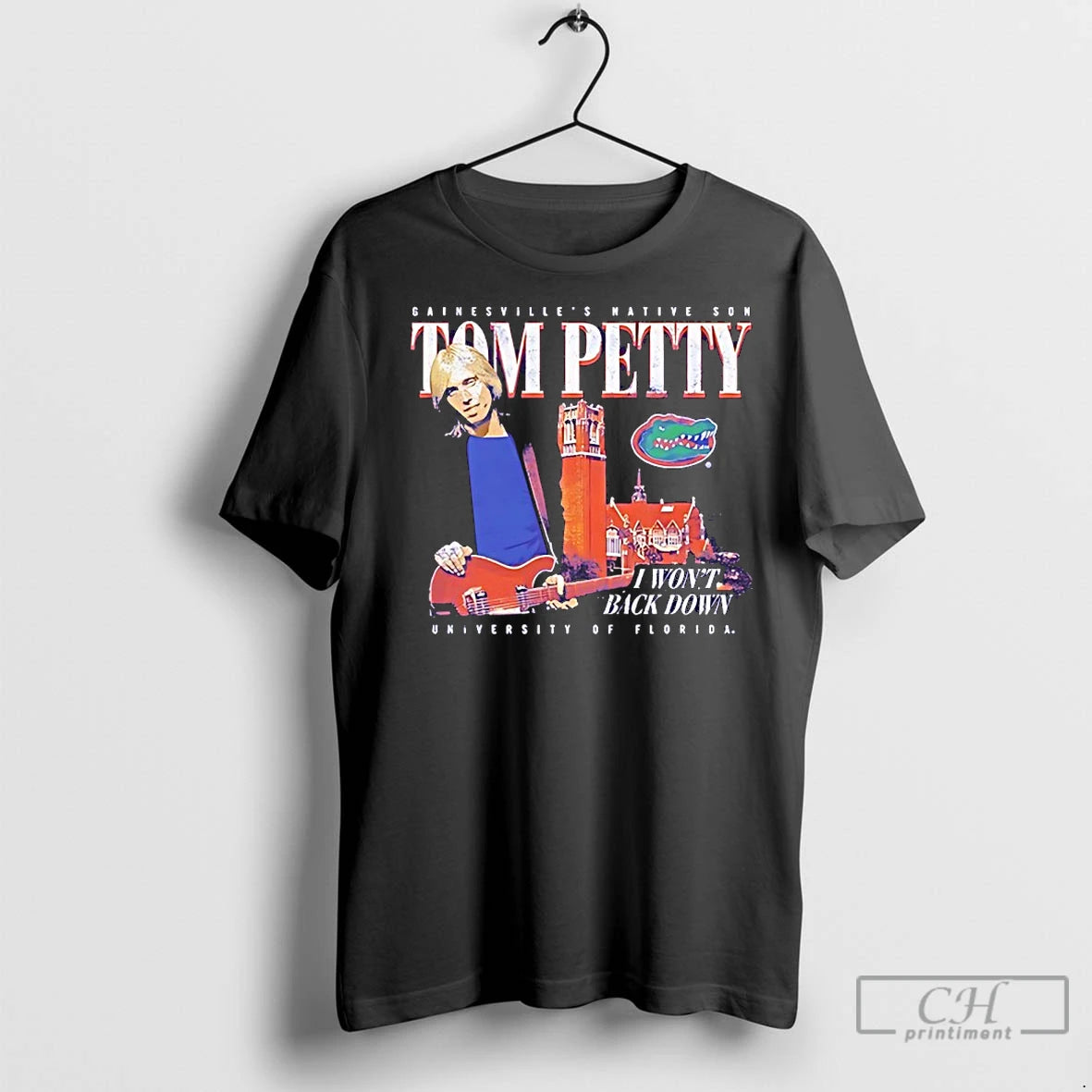 Premium Florida Gators Tom Petty I Wont Back Down Gainesvilles Native Son T-Shirts, Hoodie, Sweatshirt | InkNestWear.com