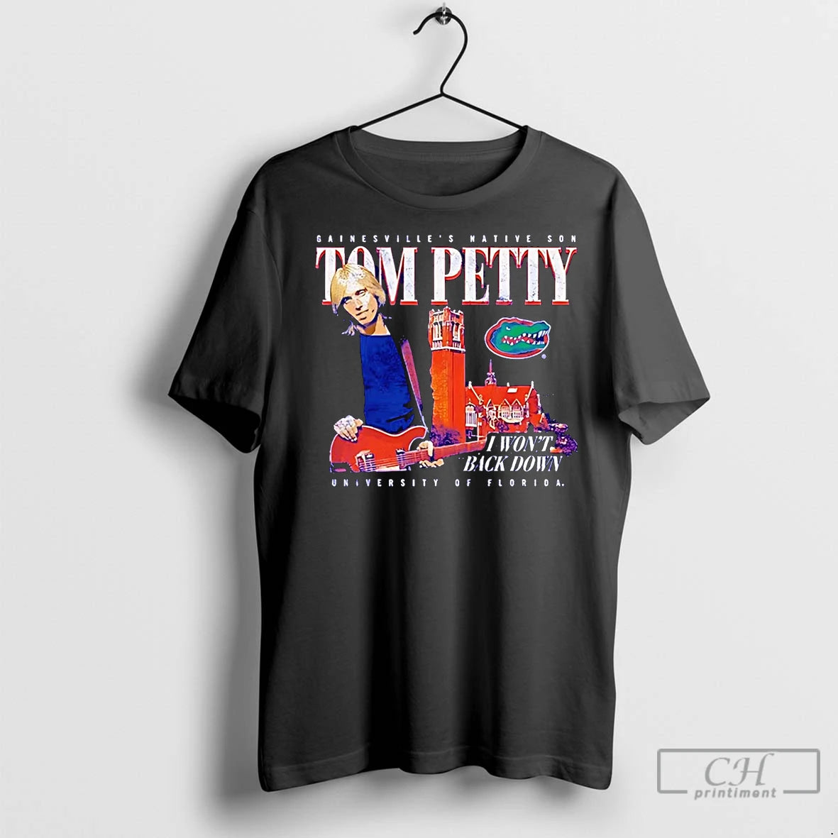 Premium Florida Gators Tom Petty I Wont Back Down T-Shirts, Hoodie, Sweatshirt | InkNestWear.com