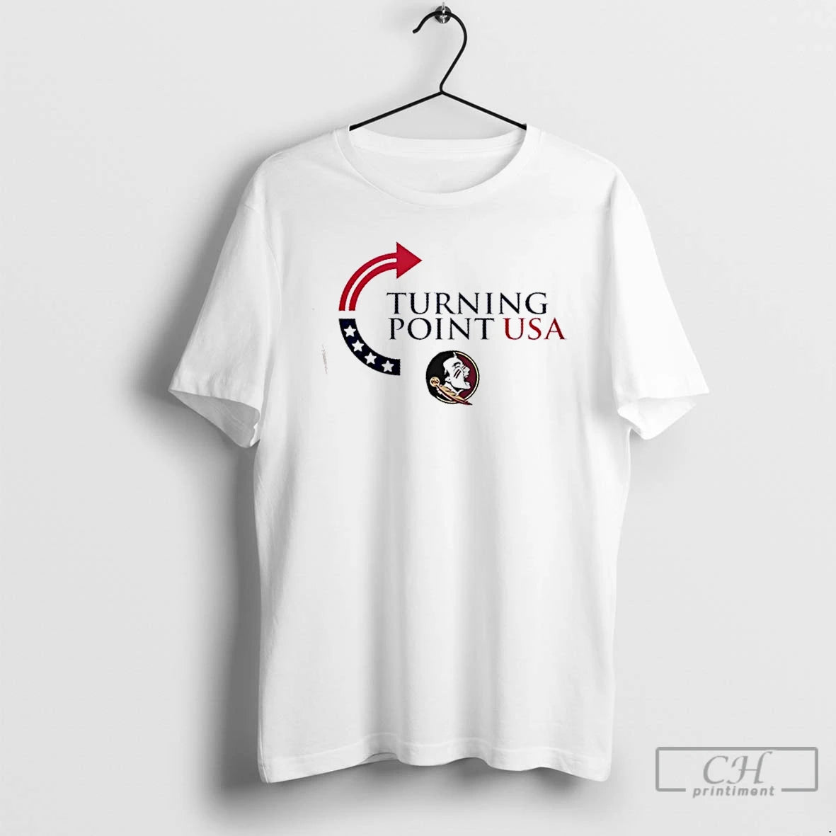 Premium Florida State Seminoles X Freedom Turning Point Usa Charlie Kirk 2 Sided T Shirts Hoodie, Sweatshirt