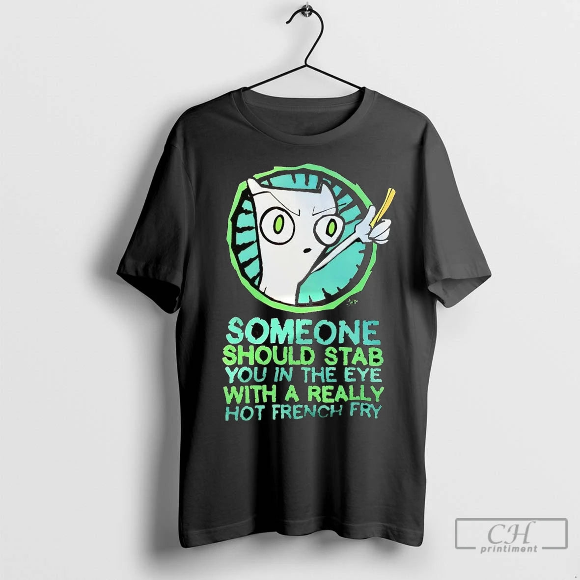 Premium Foamy The Squirrel Someone Should Stab You In The Eye T-Shirts, Hoodie, Sweatshirt | InkNestWear.com