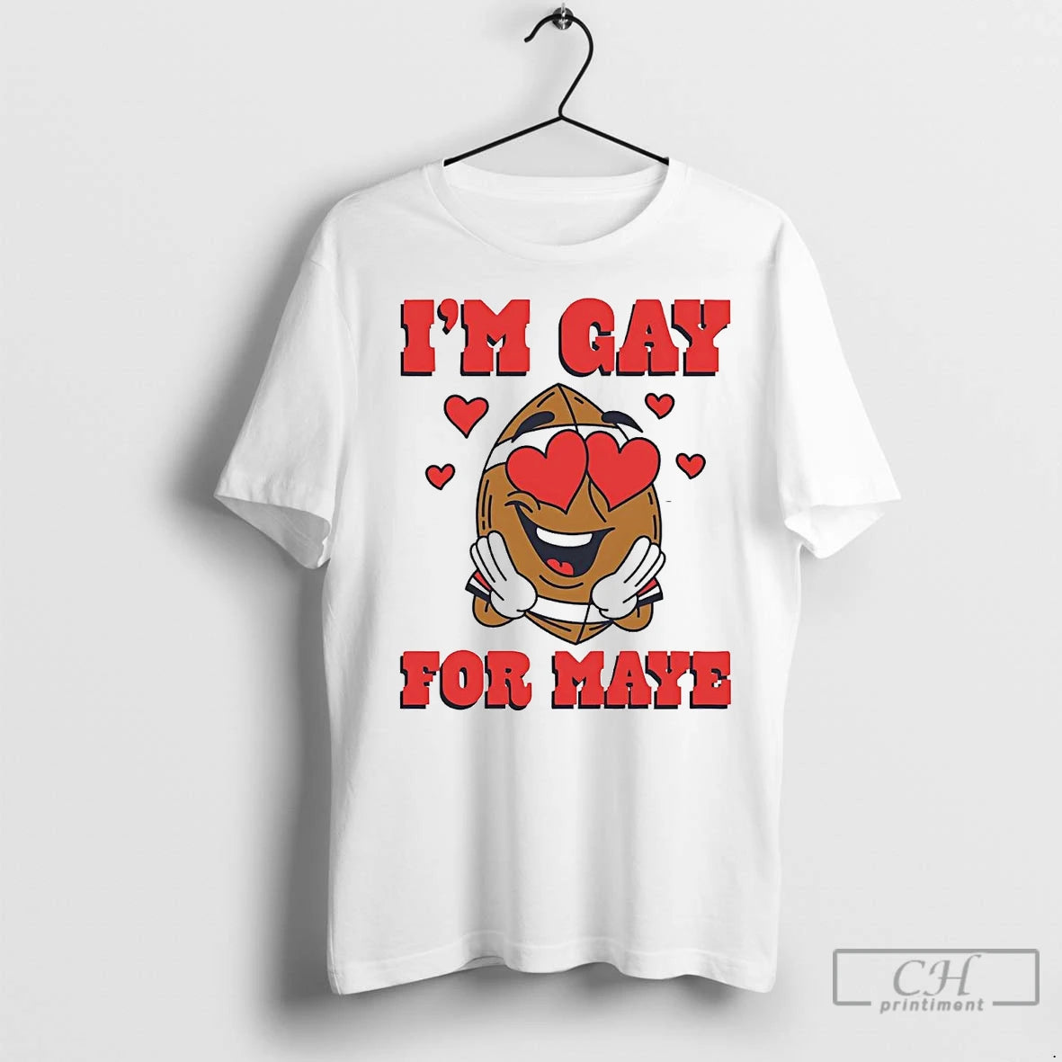 Premium Football I Gay For Drake Maye T-Shirts, Hoodie, Sweatshirt | InkNestWear.com