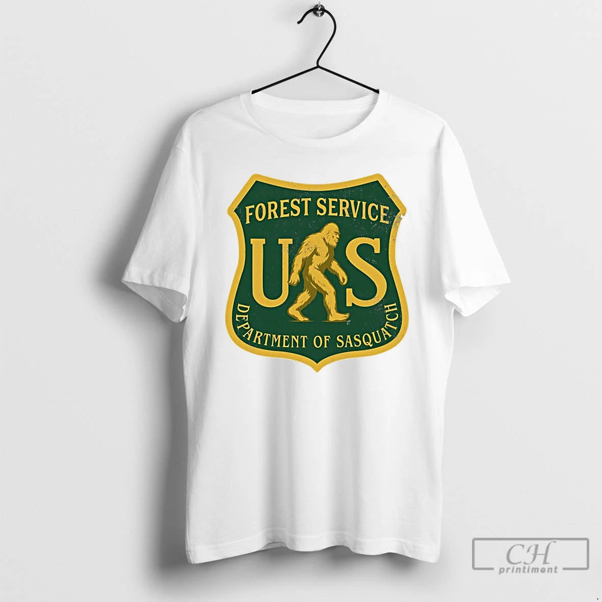 Premium Forest Service Department Of Sasquatch Bigfoot T Shirts Hoodie, Sweatshirt | InkNestWear.com