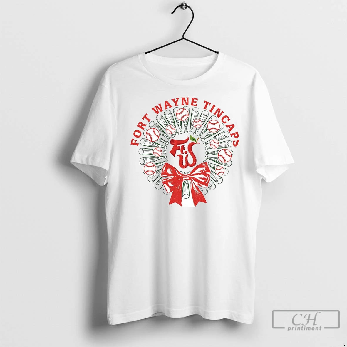 Fort Wayne Tincaps Wreath T-Shirts, Hoodie, Sweatshirt
