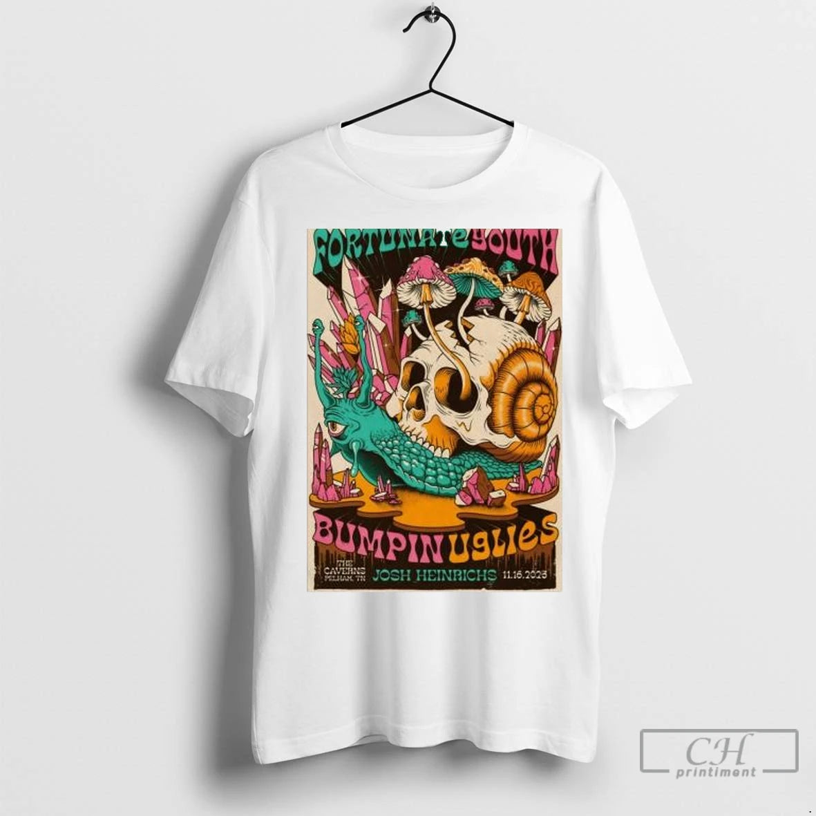 Premium Fortunate Youth The Caverns In Pelham Tn Nov 16 2025 Circle White T-Shirts, Hoodie, Sweatshirt | InkNestWear.com
