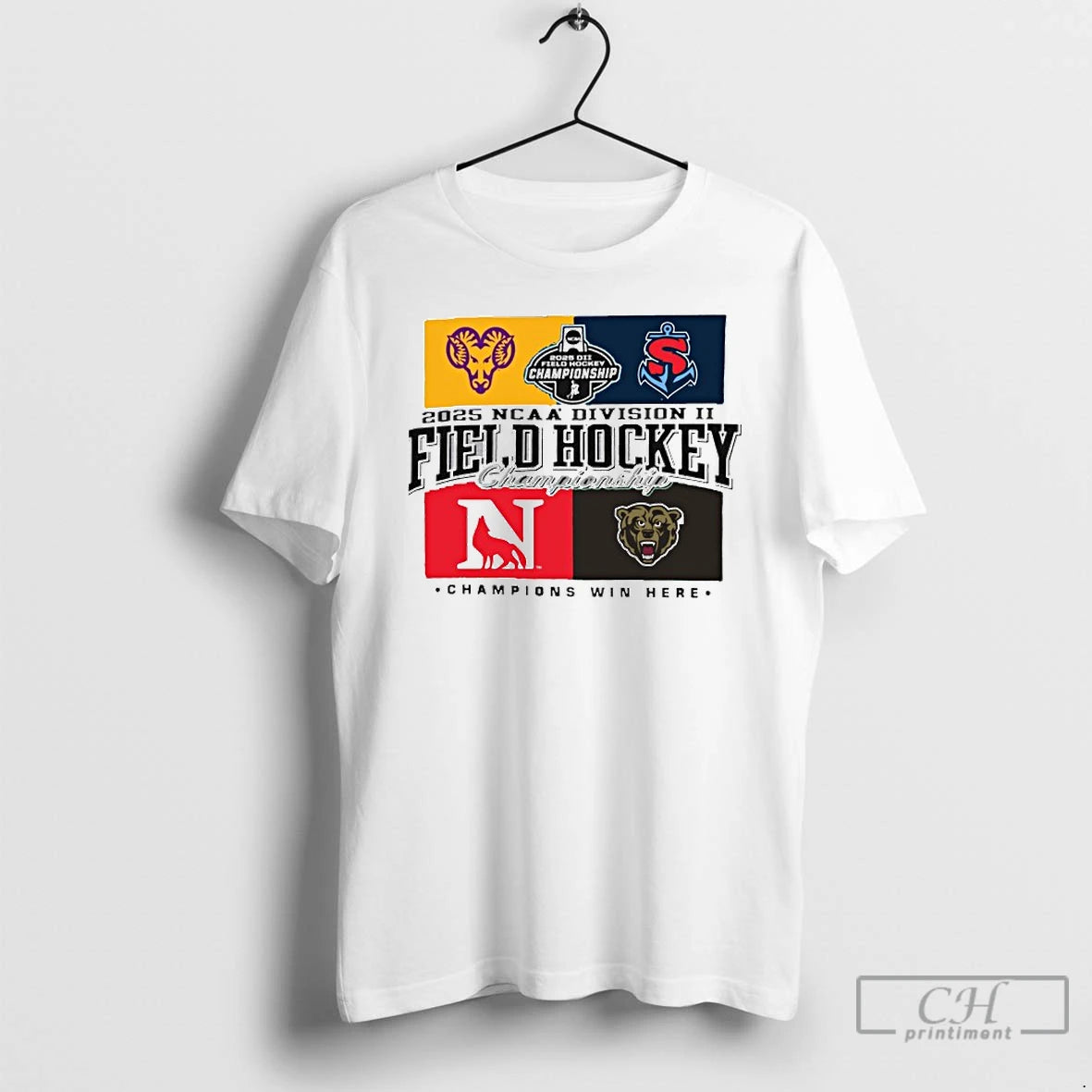 Premium Four Teams 2025 Ncaa Division Ii Field Hockey Championship T-Shirts, Hoodie, Sweatshirt | InkNestWear.com