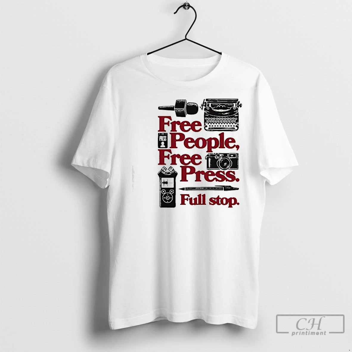 Premium Free People Free Press Full Stop T-Shirts, Hoodie, Sweatshirt | InkNestWear.com