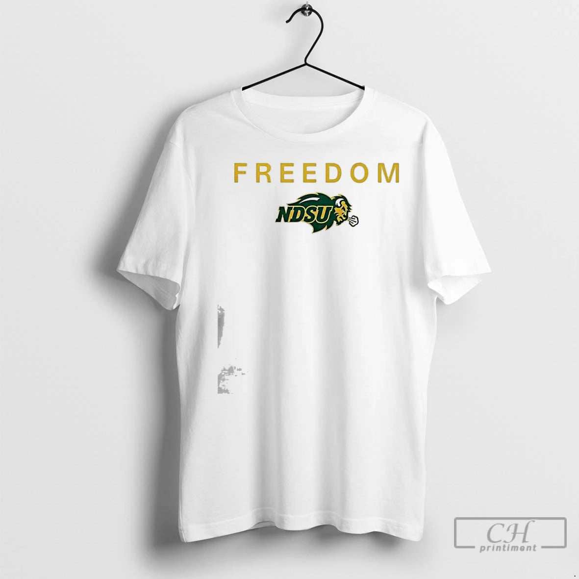 Premium Freedom North Dakota State Bison Football Logo T-Shirts, Hoodie, Sweatshirt | InkNestWear.com