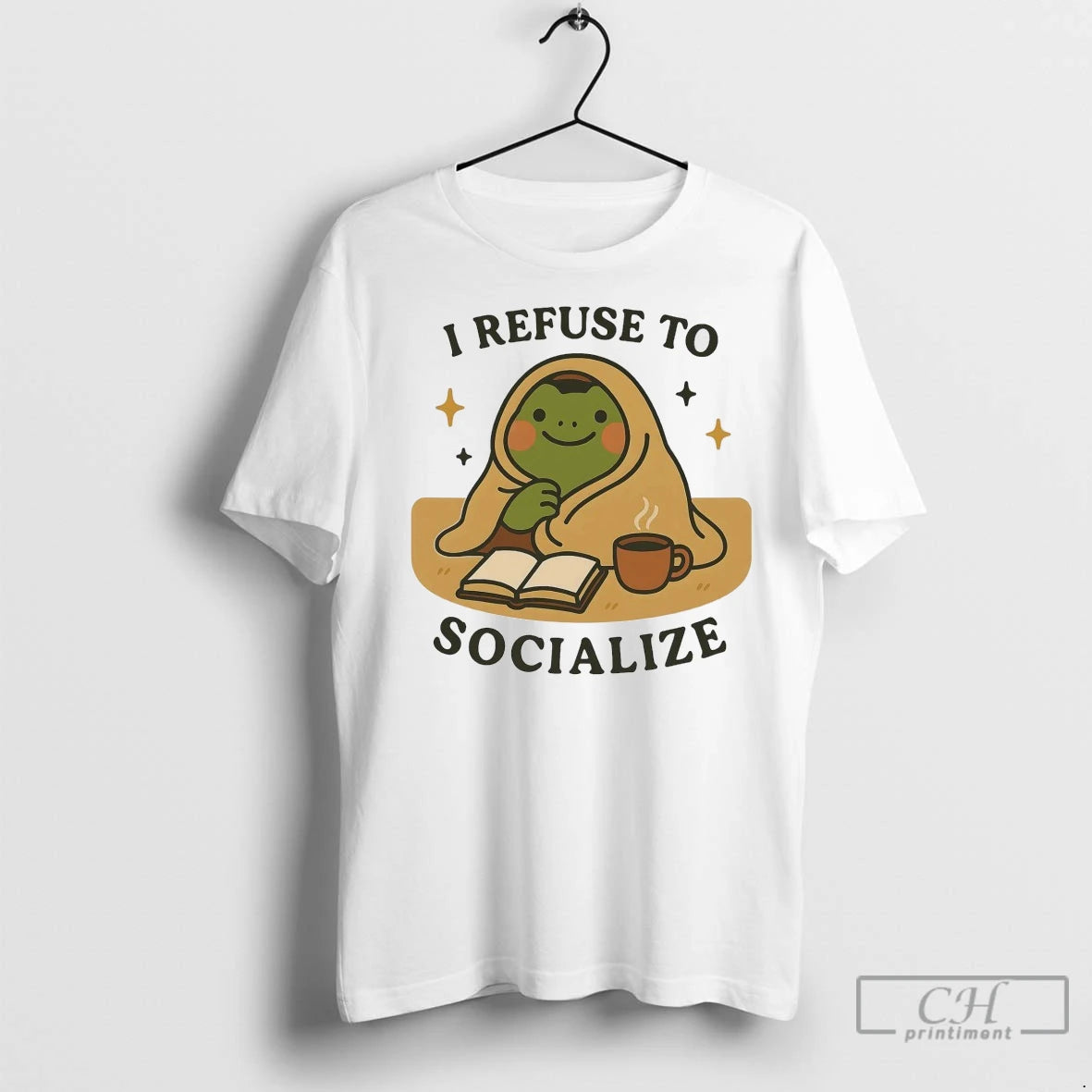 Premium Frog I Refuse To Socialize T-Shirts, Hoodie, Sweatshirt | InkNestWear.com