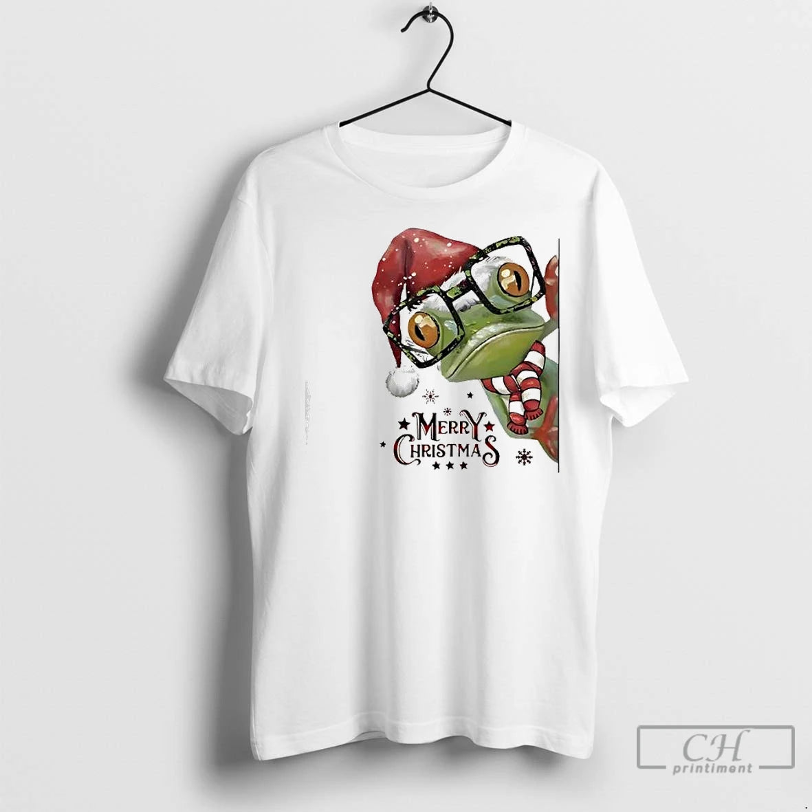 Premium Frog Merry Christmas T-Shirts, Hoodie, Sweatshirt | InkNestWear.com