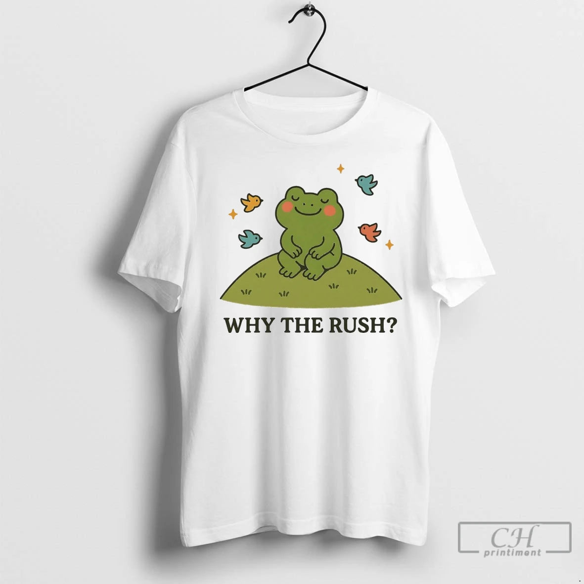 Premium Frog Why The Rush T-Shirts, Hoodie, Sweatshirt | InkNestWear.com