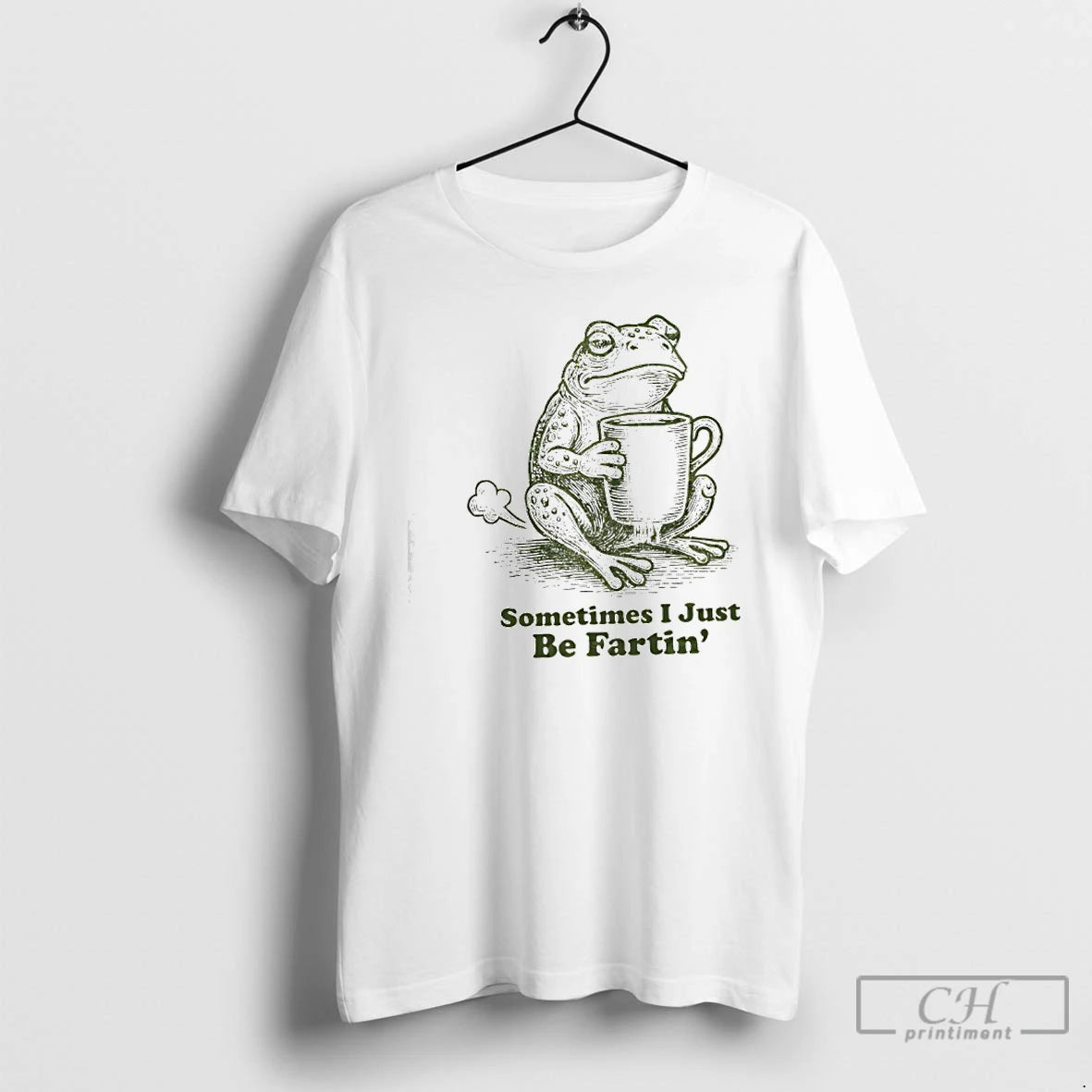 Premium Frog Sometimes I Just Be Fartin T Shirts Hoodie, Sweatshirt | InkNestWear.com