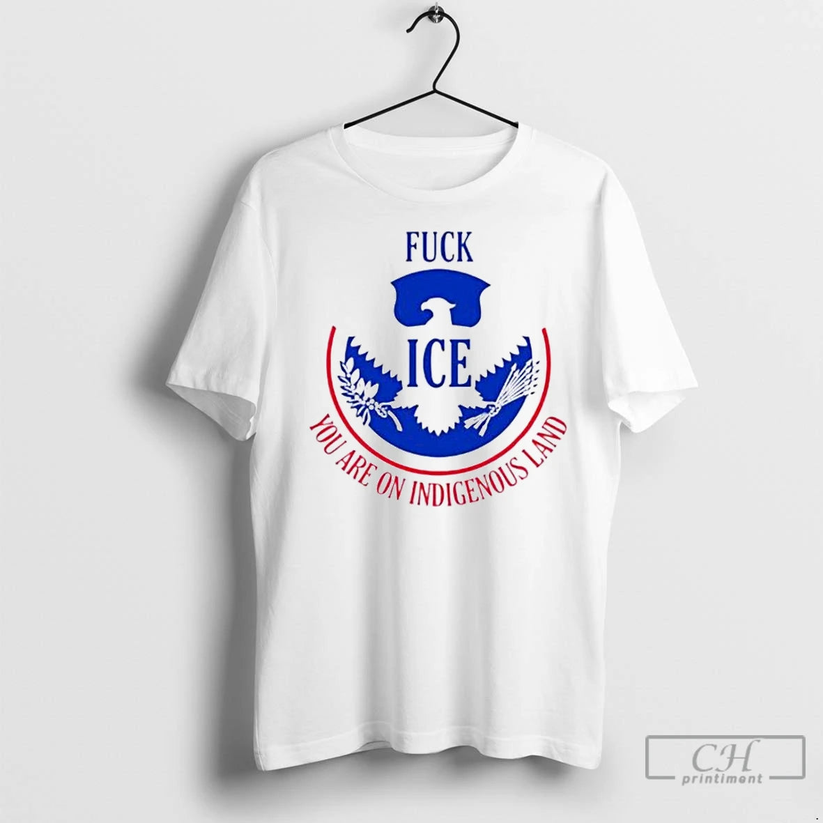 Premium Fuck Ice You Are On Indigenous Land T-Shirts, Hoodie, Sweatshirt | InkNestWear.com