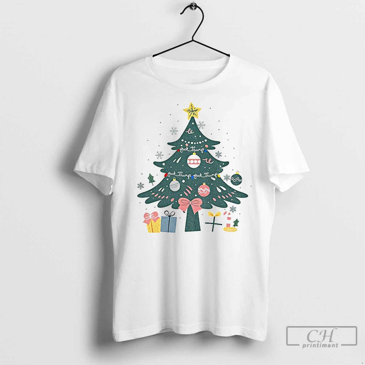 Premium Fuck Trump Subtle Fdt Anti Trump Holiday Political T-Shirts, Hoodie, Sweatshirt | InkNestWear.com