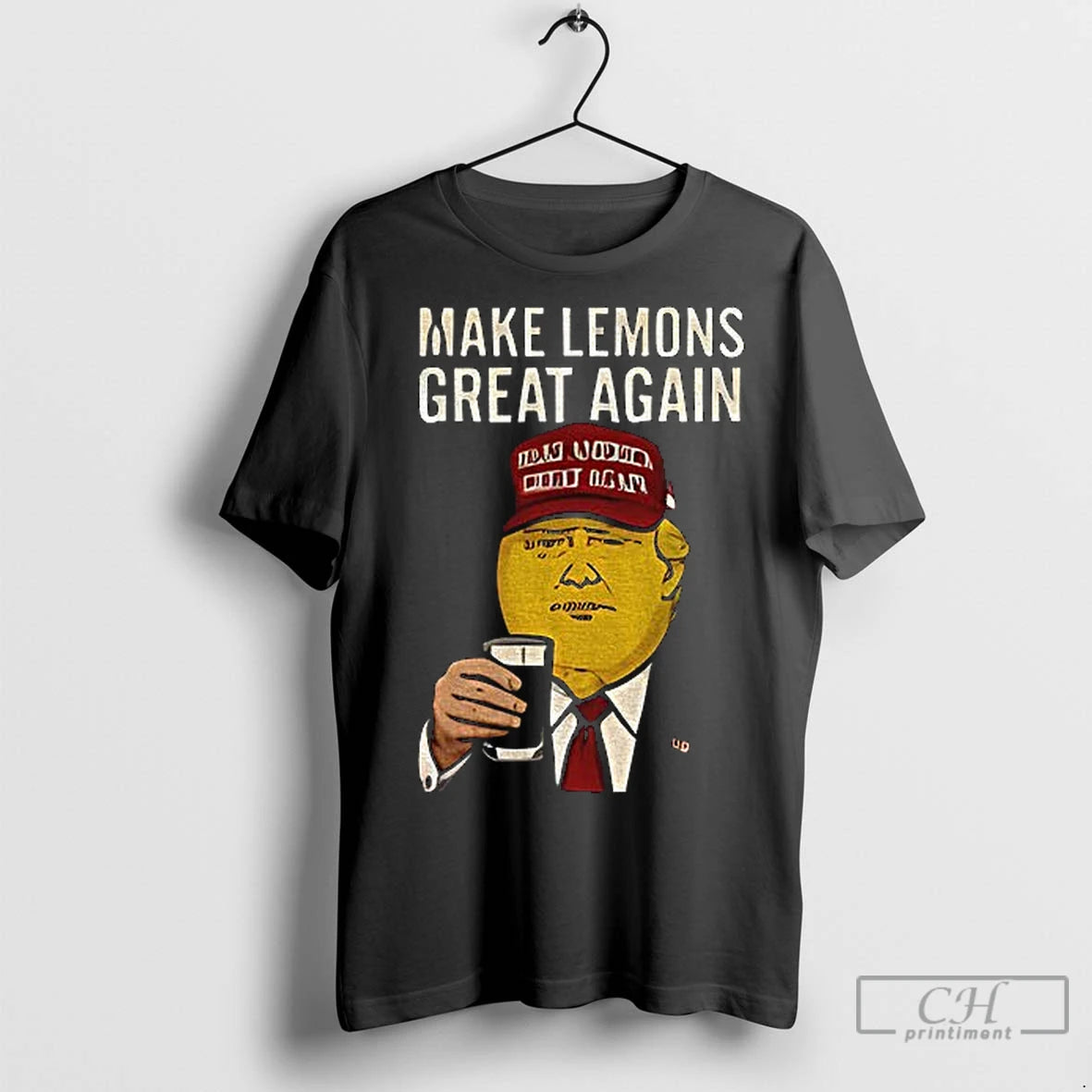 Premium Funny Donald Trump Make American Great Again Parody Make Lemons Great Again T-Shirts, Hoodie, Sweatshirt