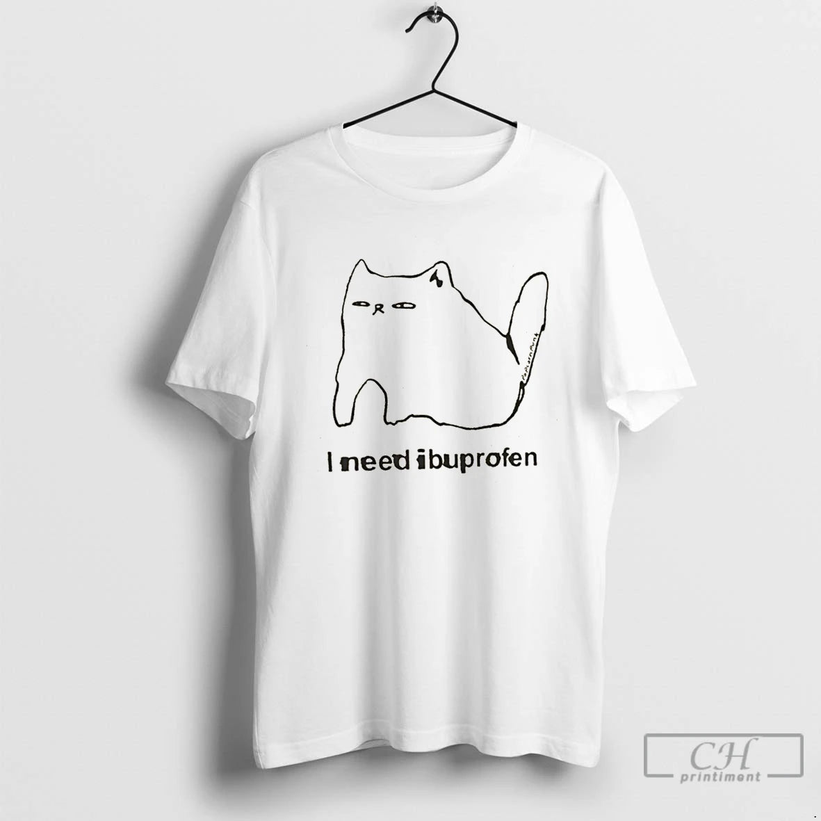 Premium Funny Cat I Need Ibuprofen T Shirts Hoodie, Sweatshirt | InkNestWear.com