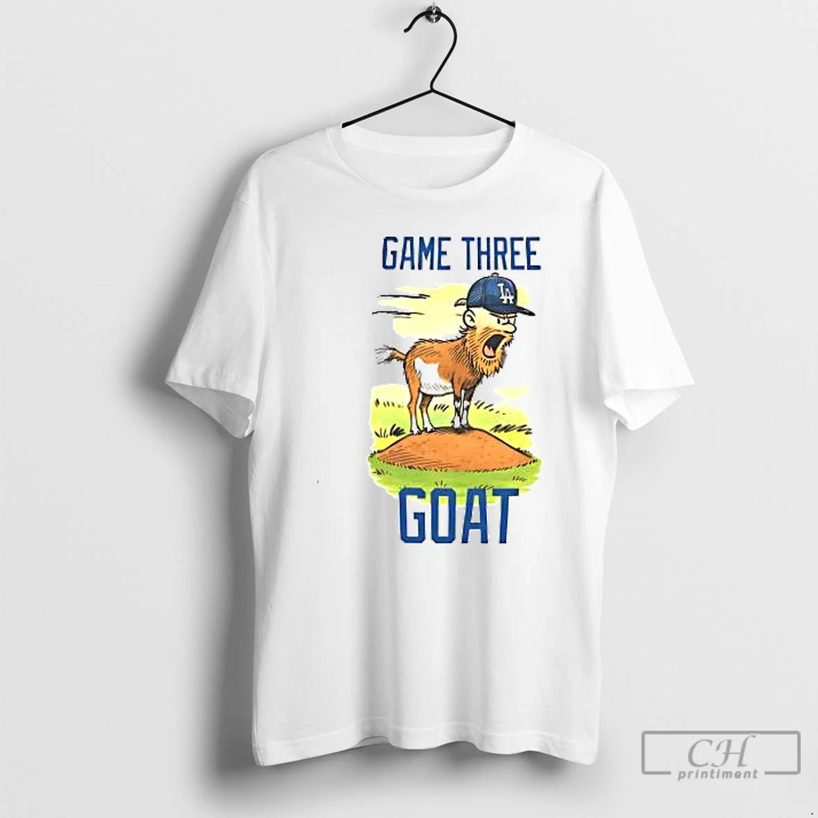 Premium Game 3 Goat Los Angeles Dodgers T Shirts Hoodie, Sweatshirt | InkNestWear.com