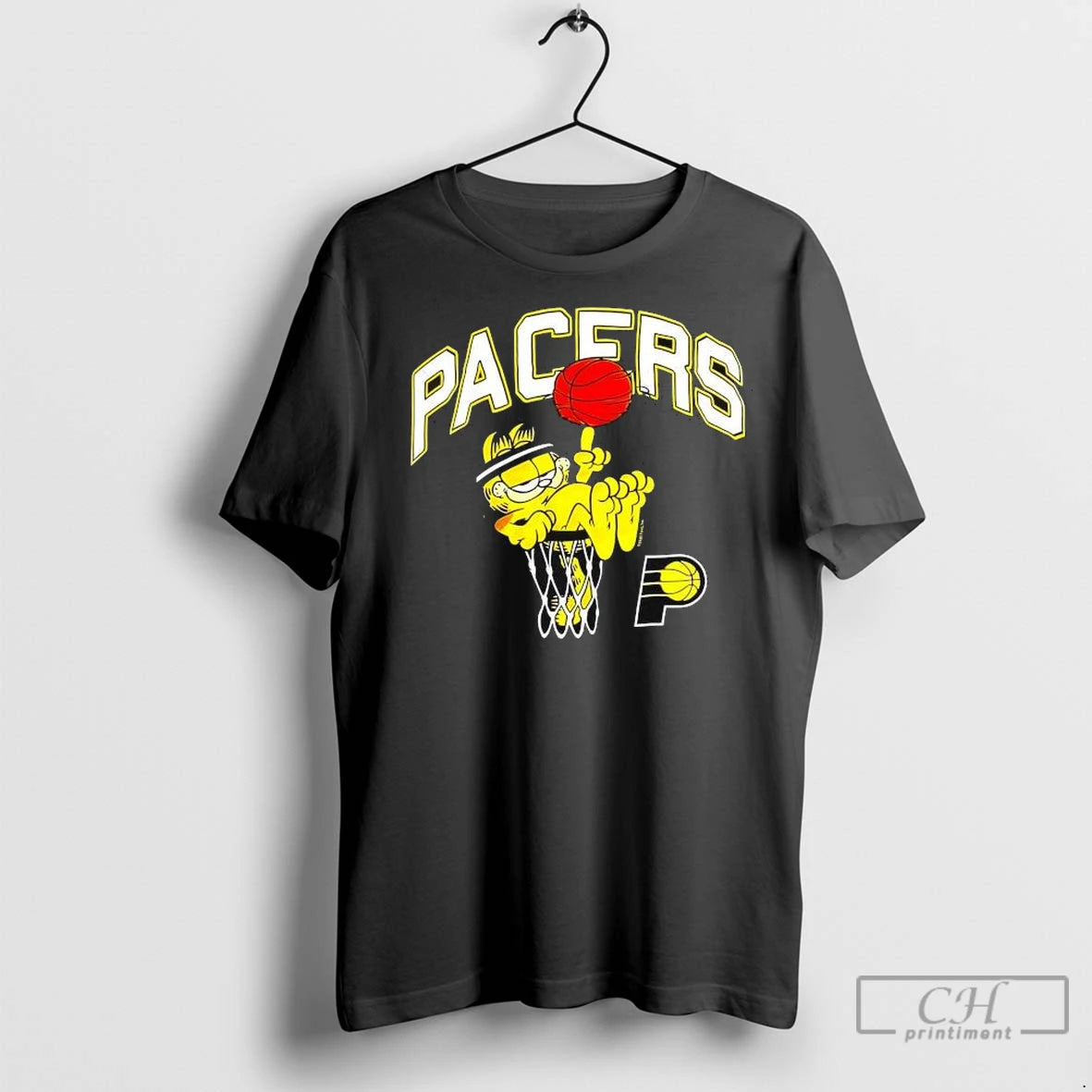 Premium Garf X Indiana Pacers Basketball Team Graphic T-Shirts, Hoodie, Sweatshirt | InkNestWear.com