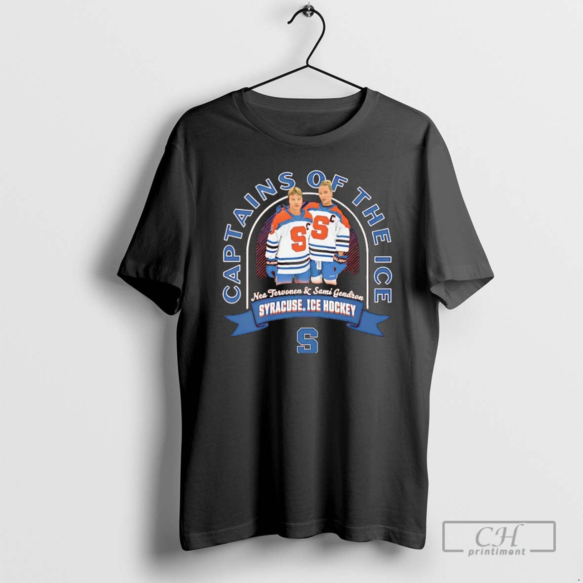 Premium Gendron Captains Of The Ice Hockey Nea Tervonen And Sami Syracuse Orange Christmas T-Shirts, Hoodie, Sweatshirt