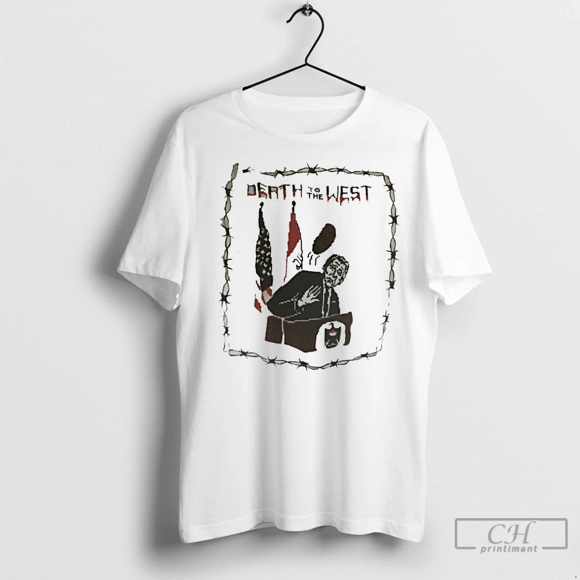 Premium George Bush Death To The West T-Shirts, Hoodie, Sweatshirt | InkNestWear.com