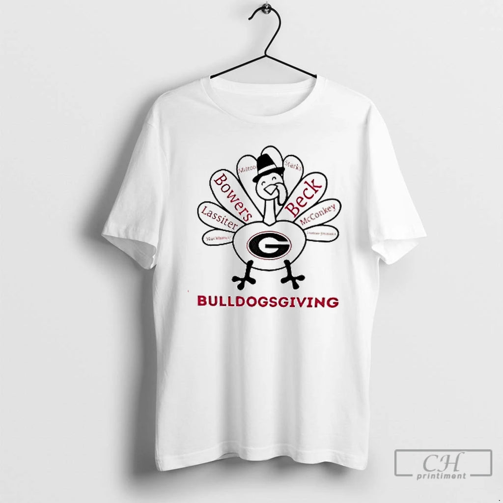 Premium Georgia Bulldogs Bulldogsgiving T Shirts Hoodie, Sweatshirt | InkNestWear.com