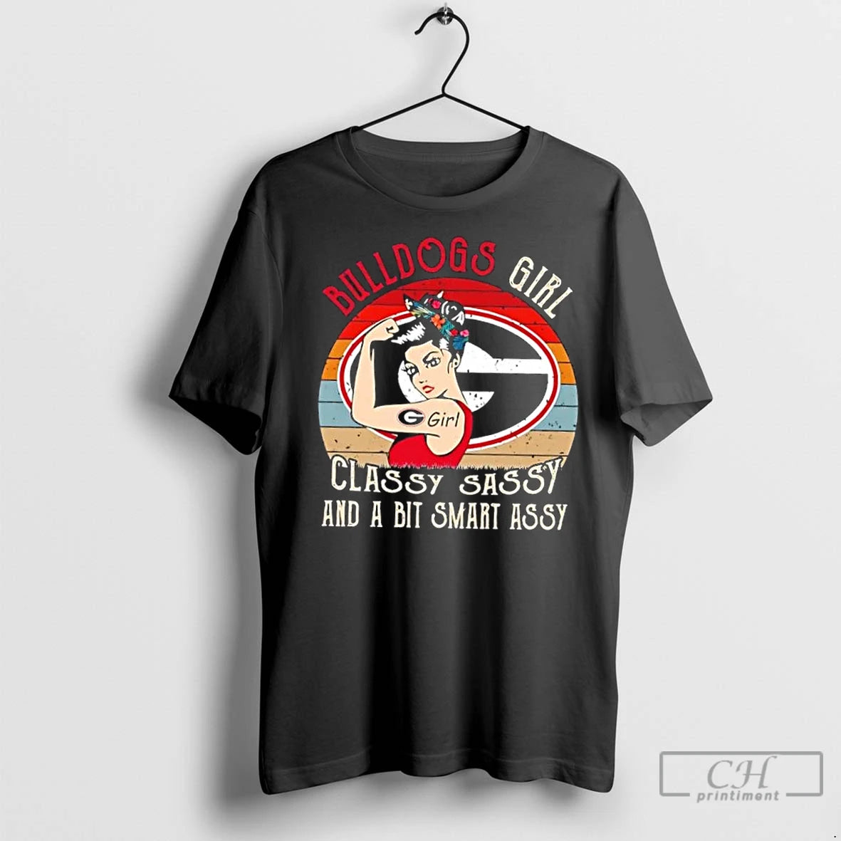 Premium Georgia Bulldogs Girl Classy Sassy And A Bit Smart Assy T-Shirts, Hoodie, Sweatshirt | InkNestWear.com