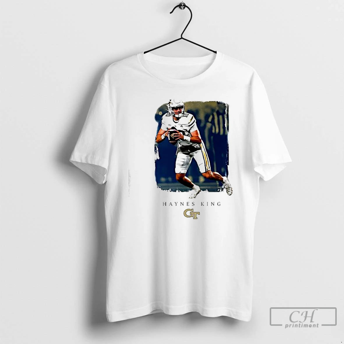 Premium Georgia Tech Football 10 Haynes King T Shirts Hoodie, Sweatshirt | InkNestWear.com