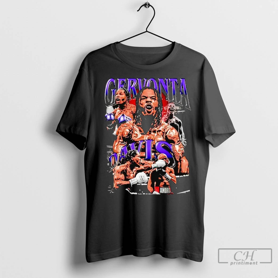 Premium Gervonta Davis Picture Collage 2 Sided T-Shirts, Hoodie, Sweatshirt | InkNestWear.com