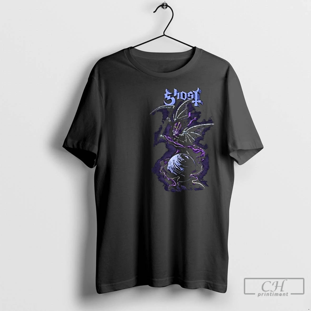 Premium Ghost The Band Papa V Perpetua Circle Black T-Shirts, Hoodie, Sweatshirt | InkNestWear.com